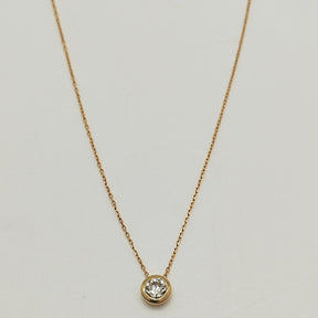 Punto de Luz Bisel 30 Puntos Oro Amarillo 18K