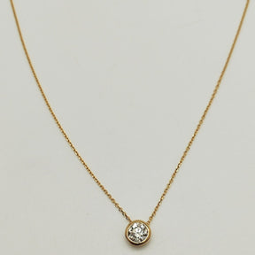 Punto de Luz Bisel 50 Puntos Oro Amarillo 18K
