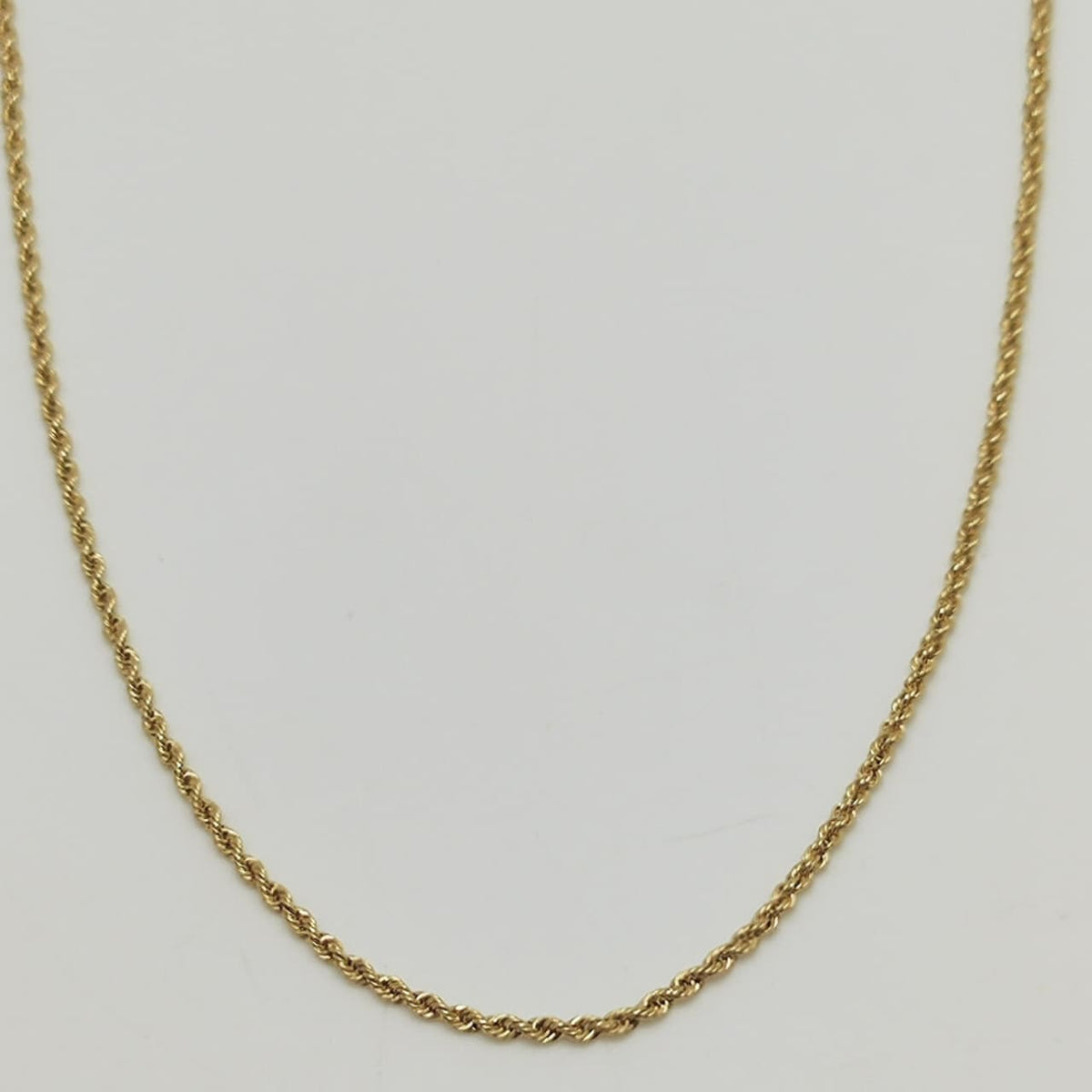 Collar Rolo Oro Amarillo 1,4gr