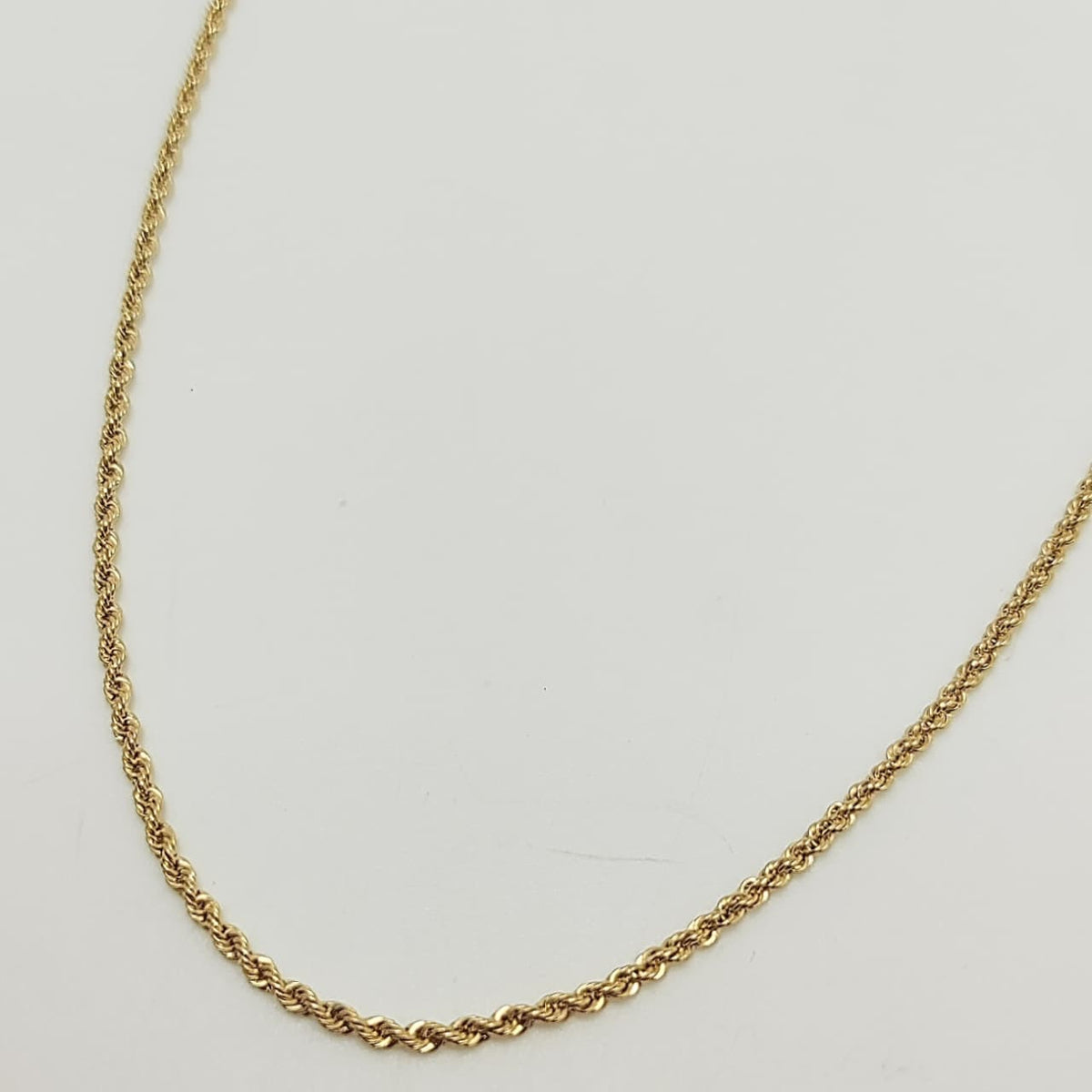Collar Rolo Oro Amarillo 1,4gr