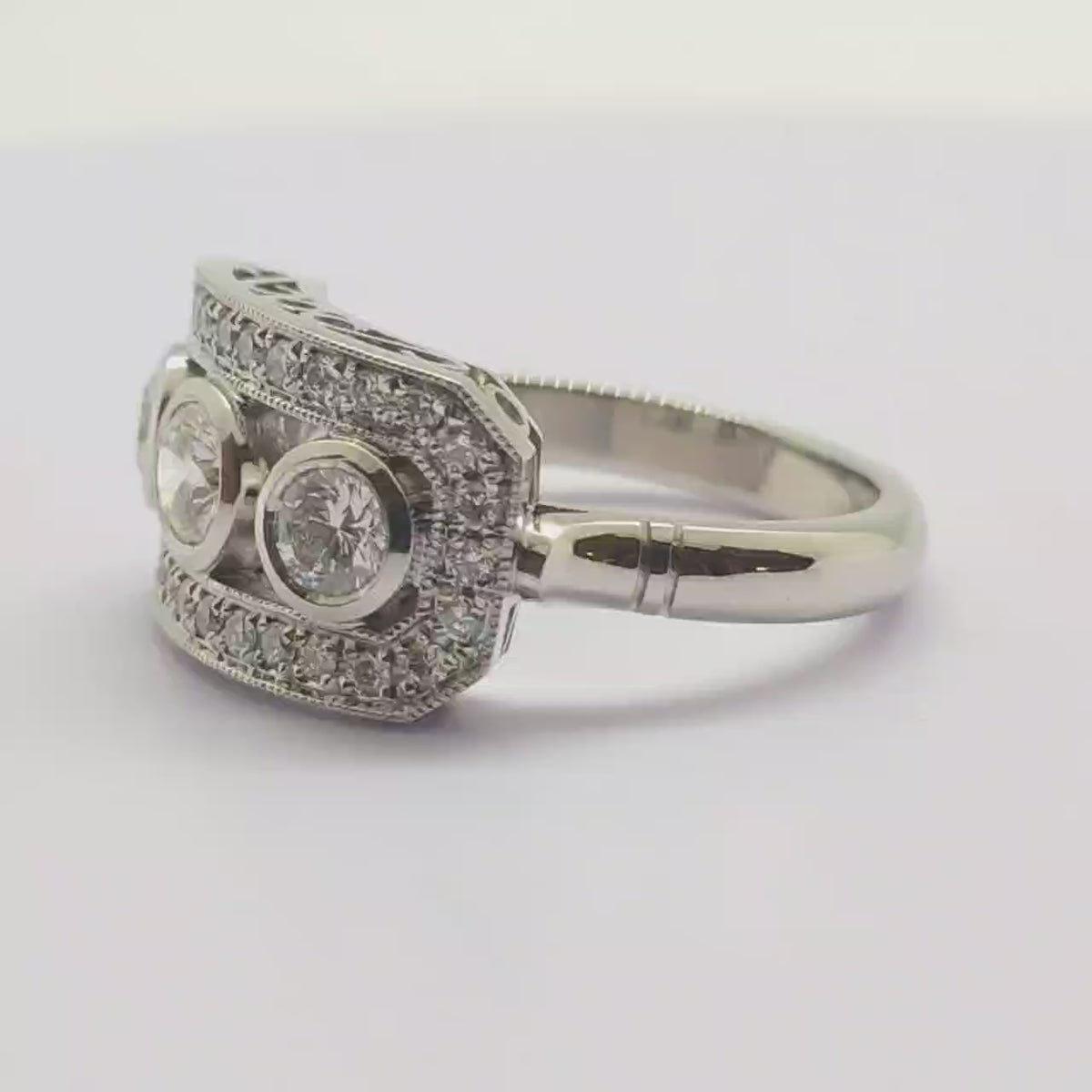 Anillo Placa Rectangular
