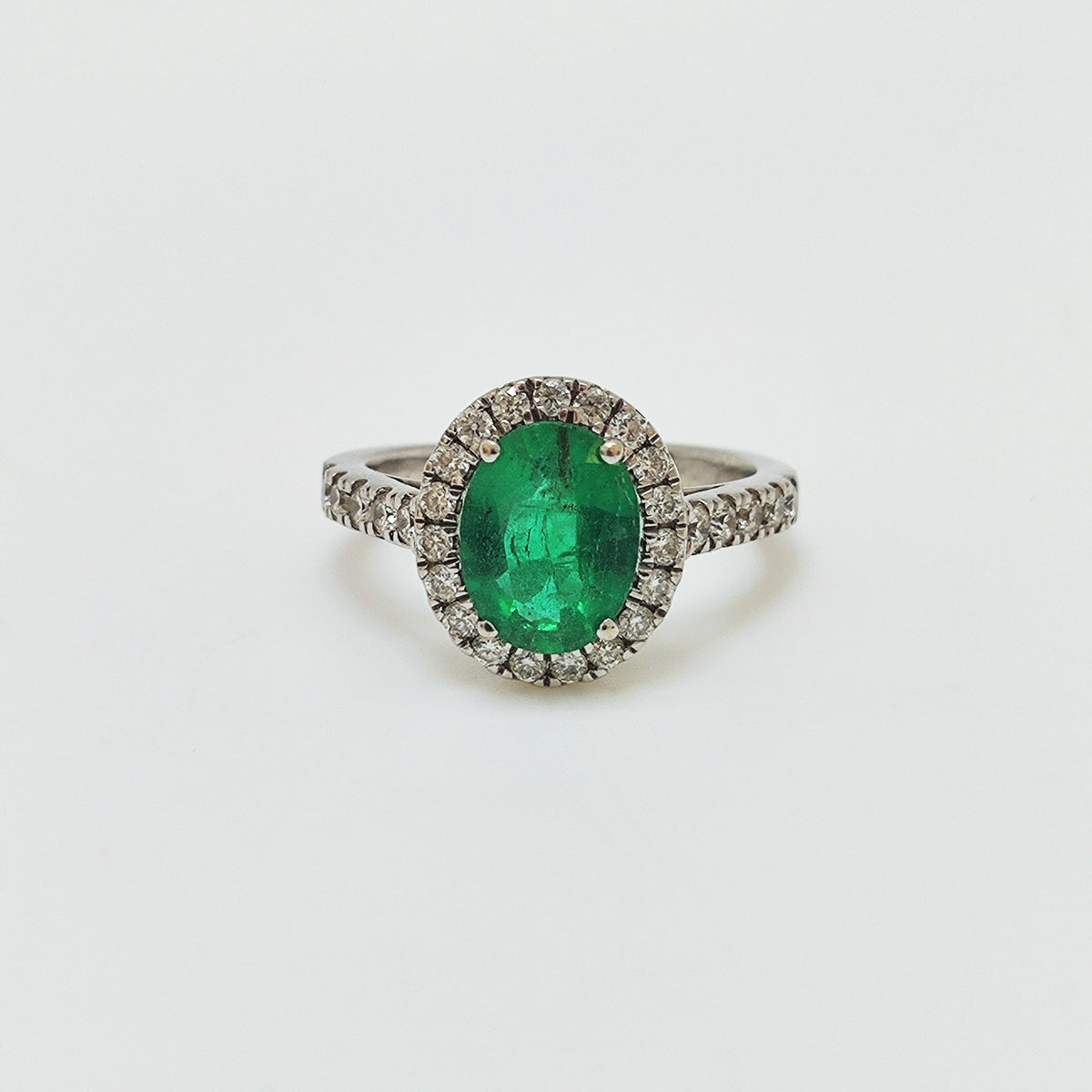 Anillo Gran Esmeralda Oval