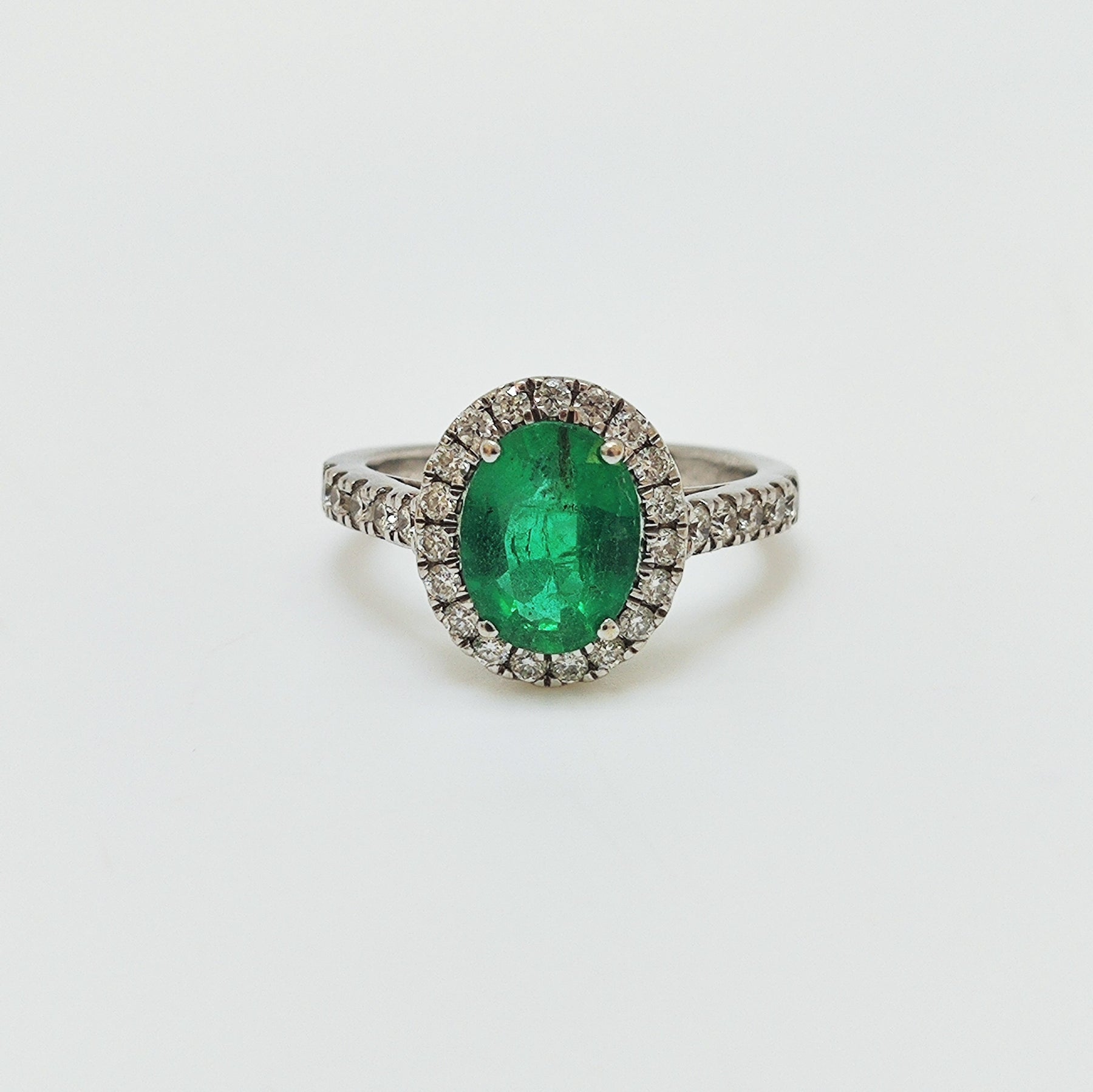 Anillo Gran Esmeralda Oval
