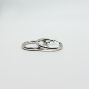 Argollas Oro Blanco 2,7cm