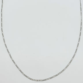Collar Oro Blanco Eslabones
