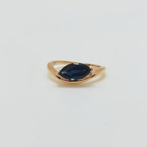 Pinky Ring Zafiro