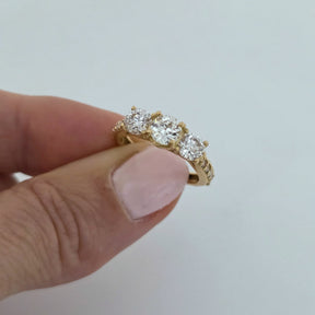 Maxi Tricillo Oro Amarillo 18K