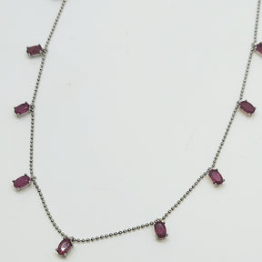 Collar Rubí Oval