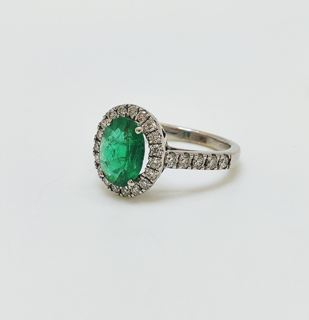 Anillo Gran Esmeralda Oval