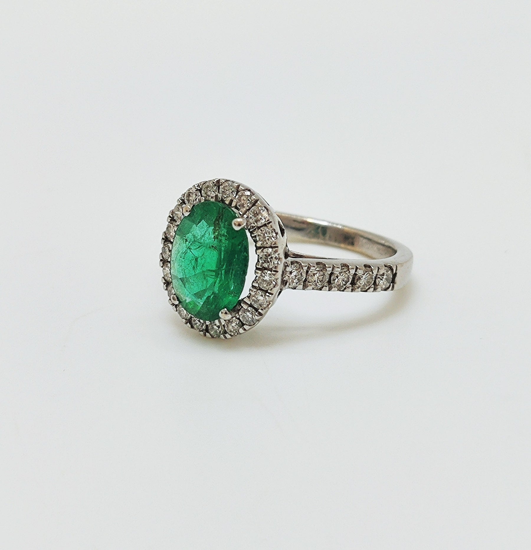 Anillo Gran Esmeralda Oval