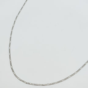 Collar Oro Blanco Eslabones